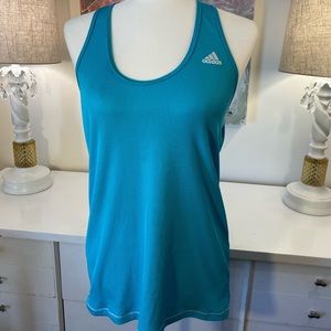 Adidas tank top, size xl, teal